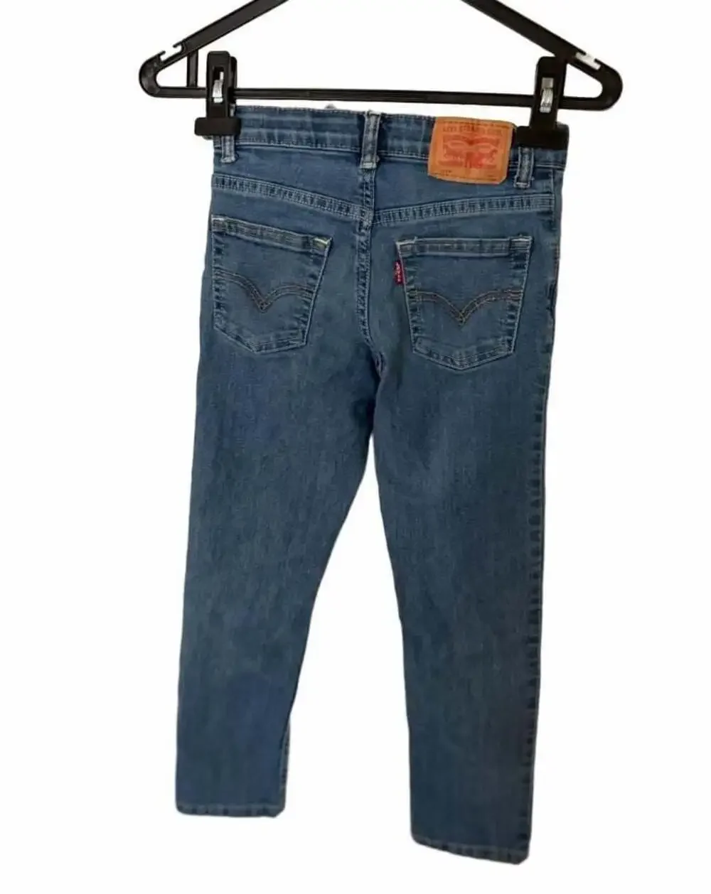 Levi's 511 Slim Fit Boys Jeans Size 7 Reg Blue Denim